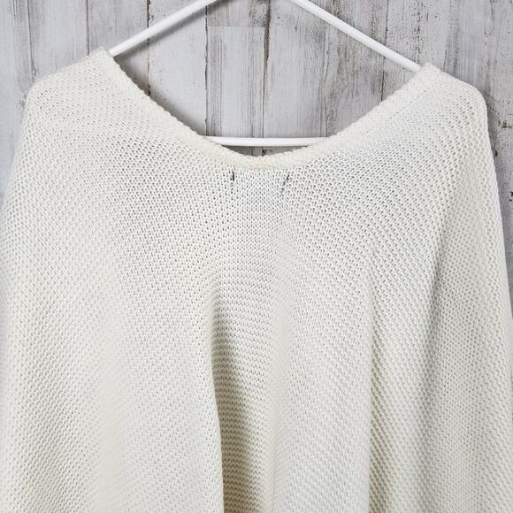 Cynthia Rowley Crochet Cardigan Sweater Ivory Size One Size - Picture 9 of 11